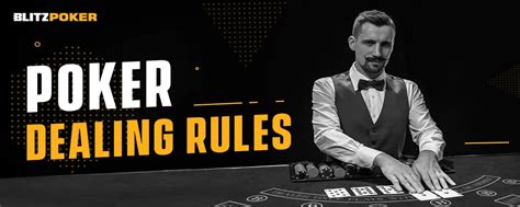 how to deal poker|poker dealing rules.
